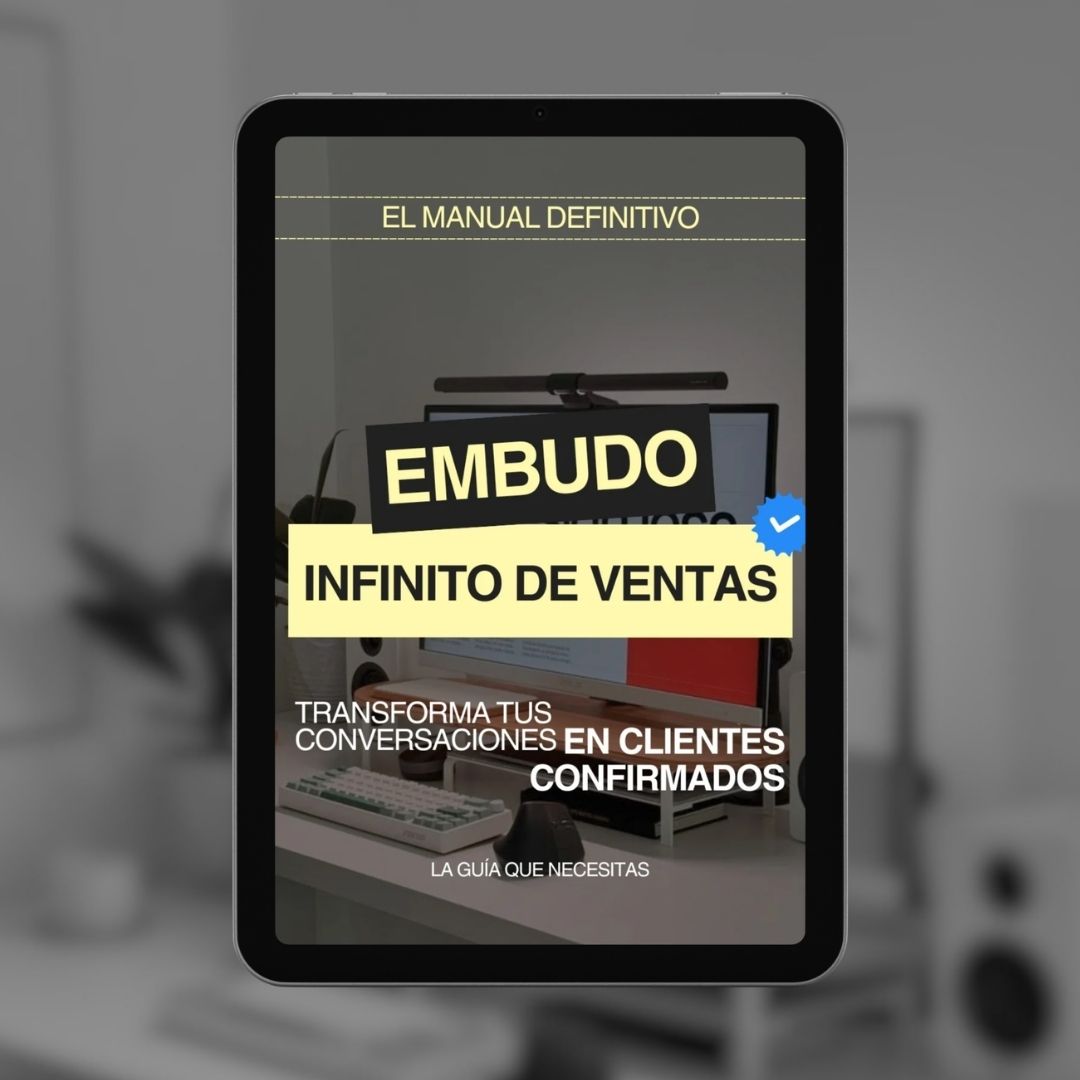 ☄️ Embudo Infinito — El Sistema para Pasar de Vender Tiempo a Vender Productos Pasivos
