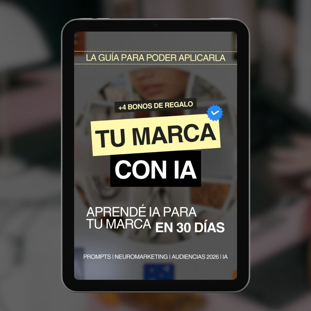 🔥 Aprendé IA para tu Marca en 30 Días | Marca Magnética + 4 Bonus DE REGALO