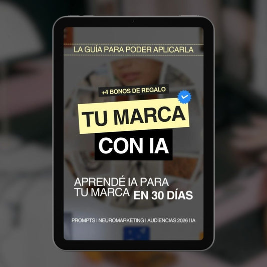 🔥 Aprendé IA para tu Marca en 30 Días | Marca Magnética + 4 Bonus DE REGALO